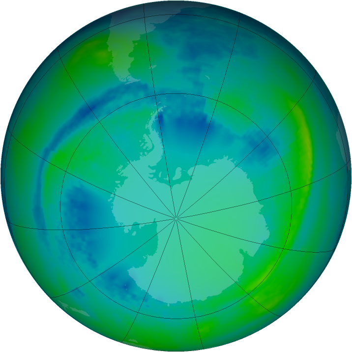 Ozone Map 2004-08-03